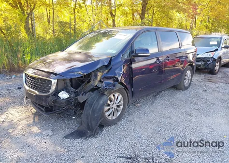 2020 Kia Sedona Lx из США, поврежденный, VIN KNDMB5C16L6646402